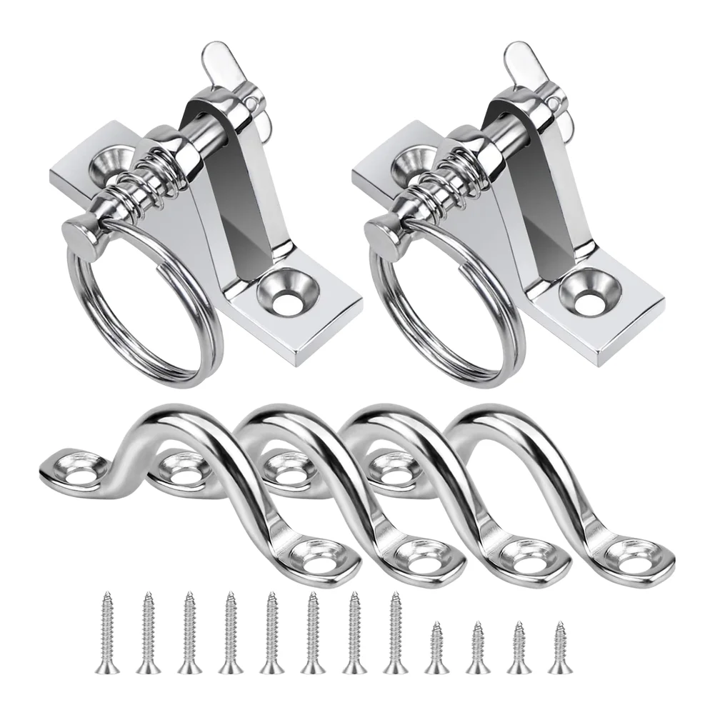 For Outdoor Boating Activities Boat Canopy Hinge Adjustable Canopy Tilt Base Yacht Marine Precise Installation Dimensions