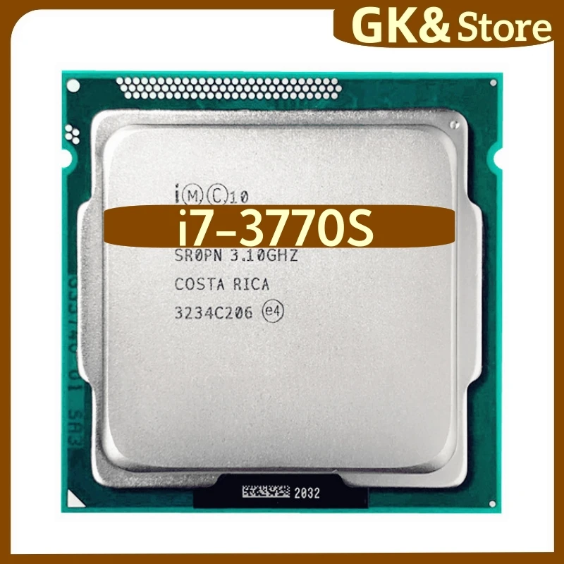 Core i7-3770S i7 3770S i7 3770S 3.1 GHz Quad-Core 65W LGA 1155