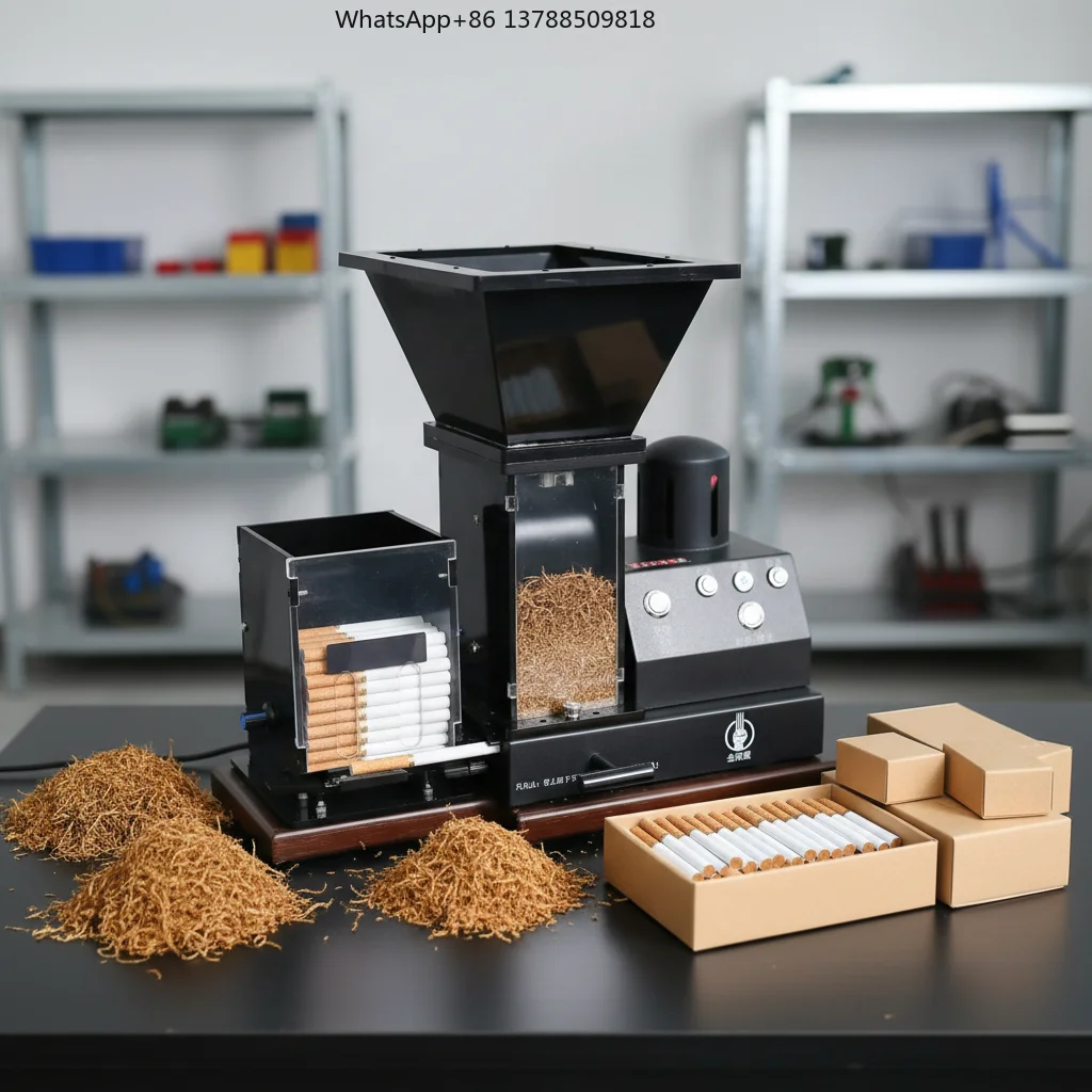 

Factory Supply Cigarette Machine with High Configuration, Suitable for Home Use, Capable of Rolling 65,80 Types of Grains