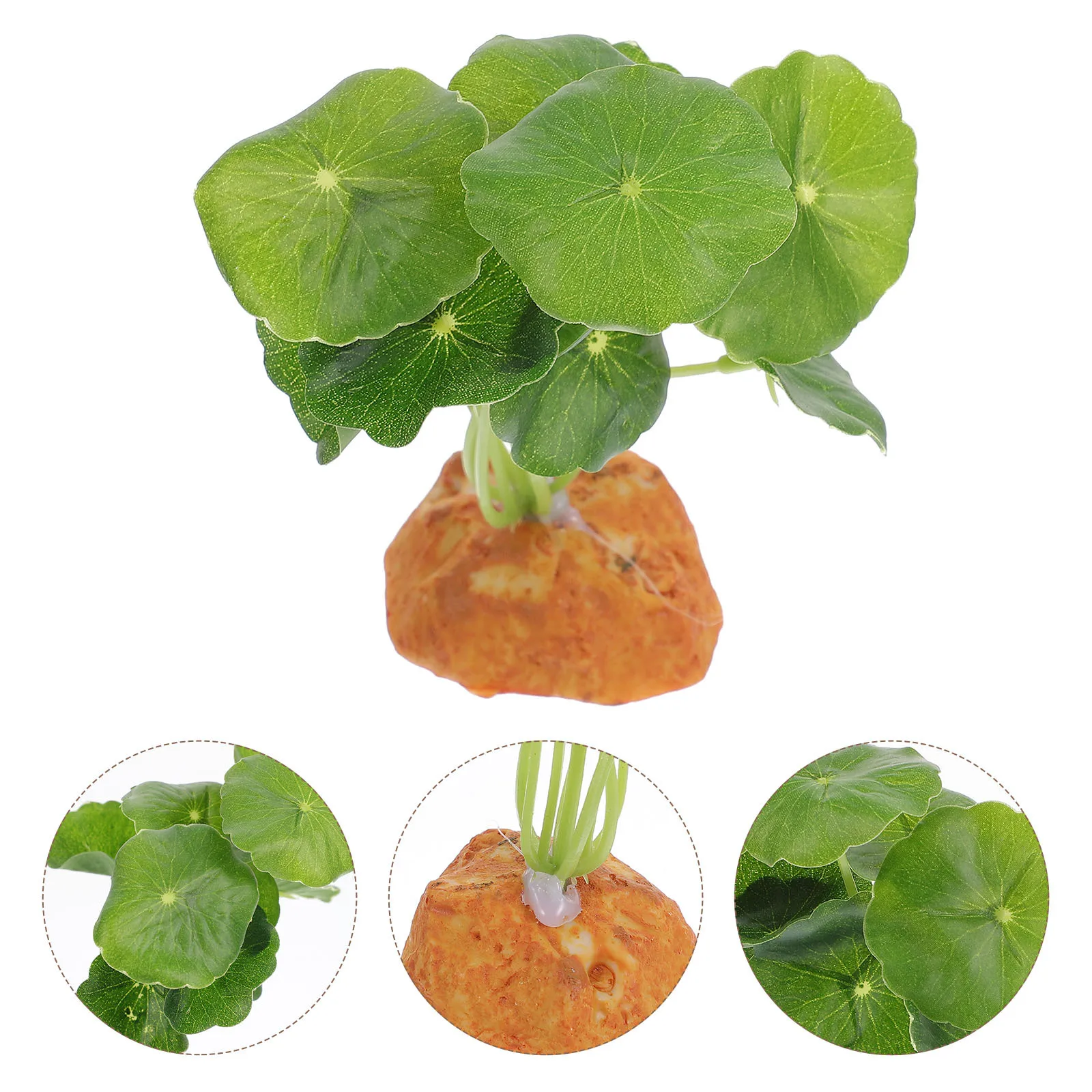 

Simulation Reptile Plastic Plant Durable Decoration for Reptile Tank Aquarium Landscaping Ornament Landscape Plant