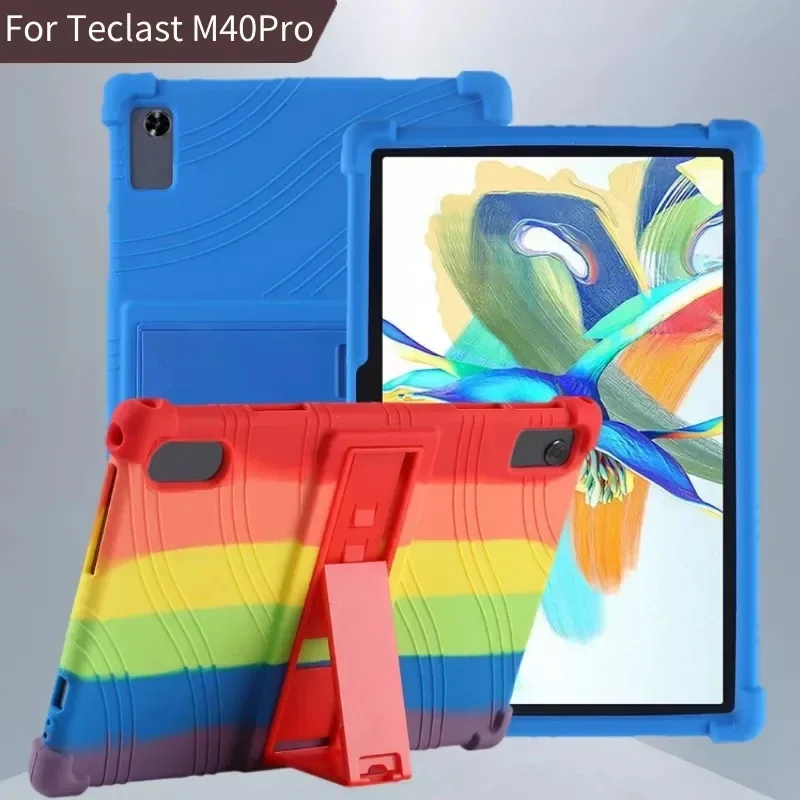 

For Teclast M40 Pro 10.1 Inch Shell Tablet Case Kids Safe Soft Silicon Protective Stand Cover For Teclast M40Pro