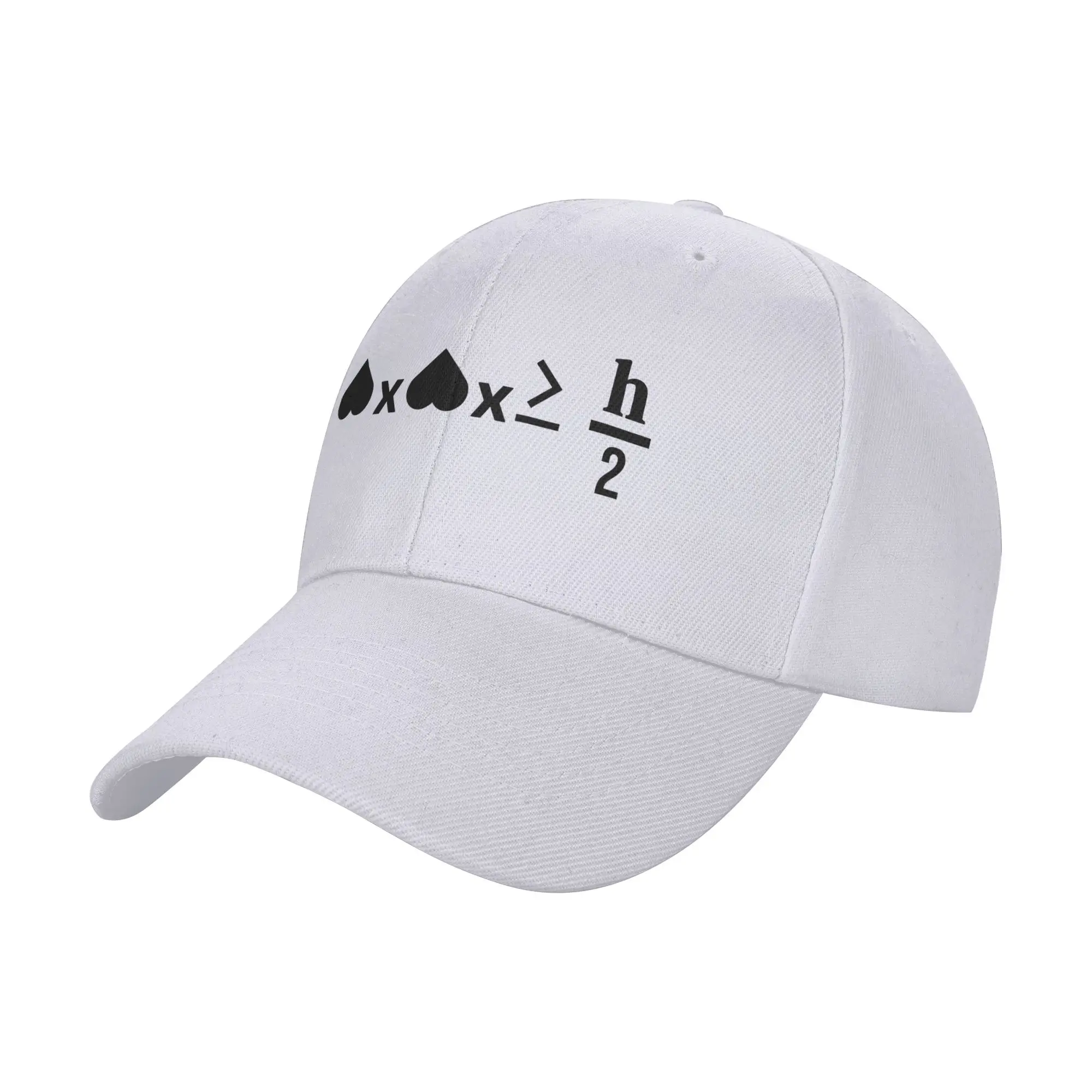 Uncertainty Principle Breaking Bad Sun Baseball Cap Summer Unisex-Teens  Print Trucker Hat Adjustable y2k Funny Snapback Cap