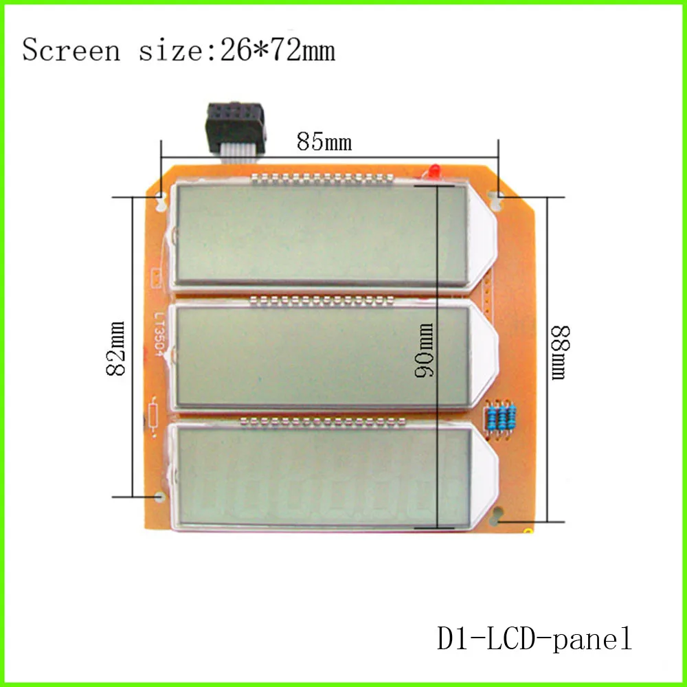 Imagem -02 - Escala Eletrônica Acessórios Tela de Exibição Placa de Circuito Led Lcd Letra Escarlate Black Word Display Made in China
