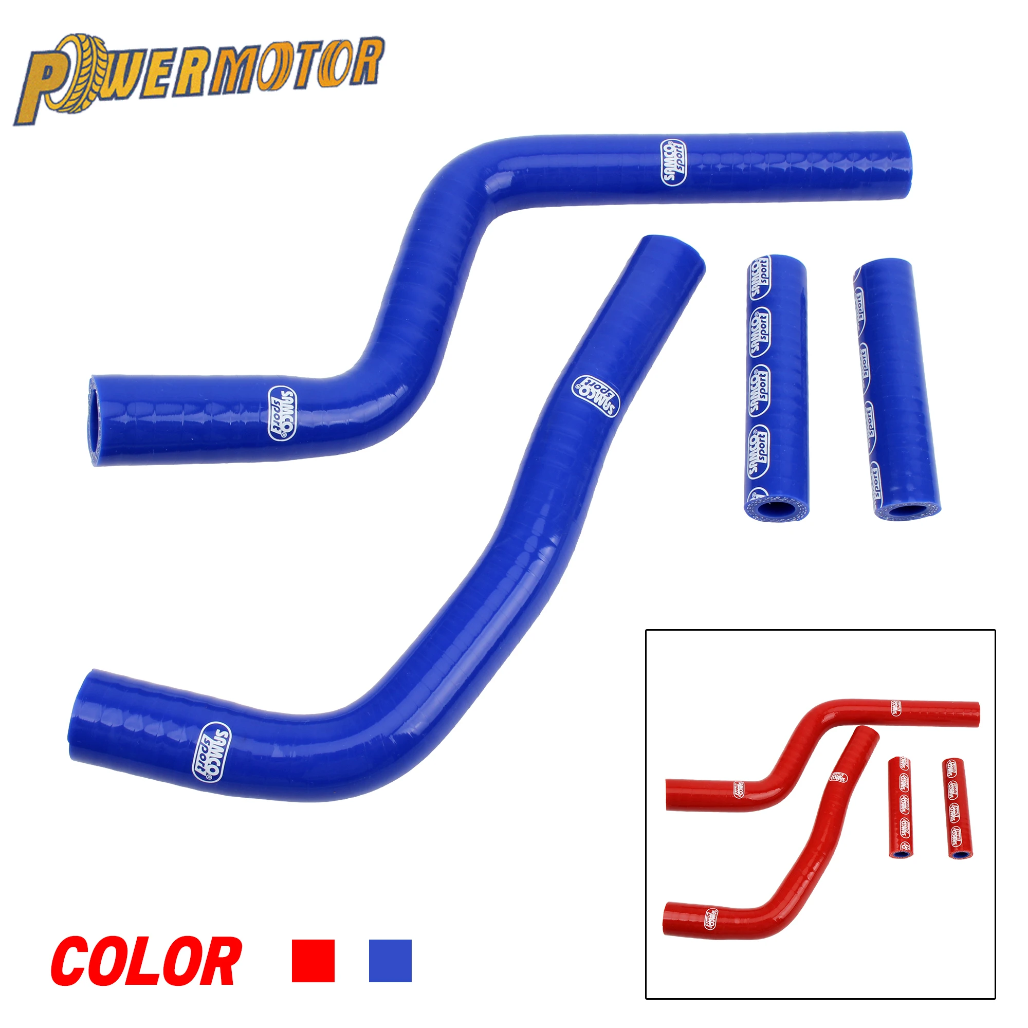 

Dirt Pit Bike Radiator Hose For YAMAHA YZ125 2002-2022 Motorcycle Silicone Radiator Coolant Hose Pipe Set Moto Accesorios