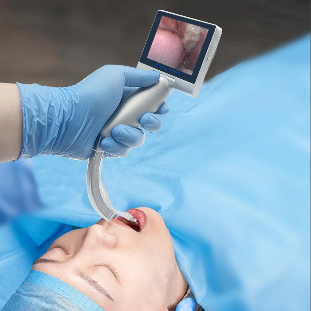 Sensorendo Video Laryngoscope Disposable Blade (MAC1/2/3/4/D-blade) for Anesthesia Intubation