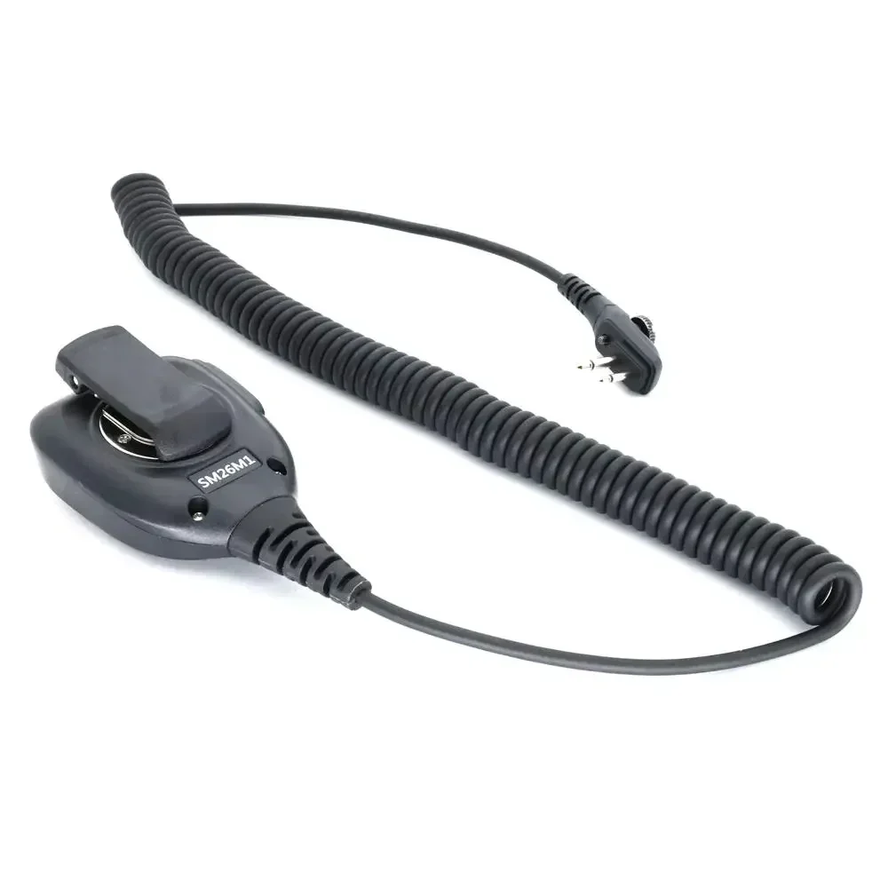 Micrófono de mano PTT para walkie-talkie, Radio portátil de dos vías, altavoz, para HYT PD500, TD500, TD510 Series