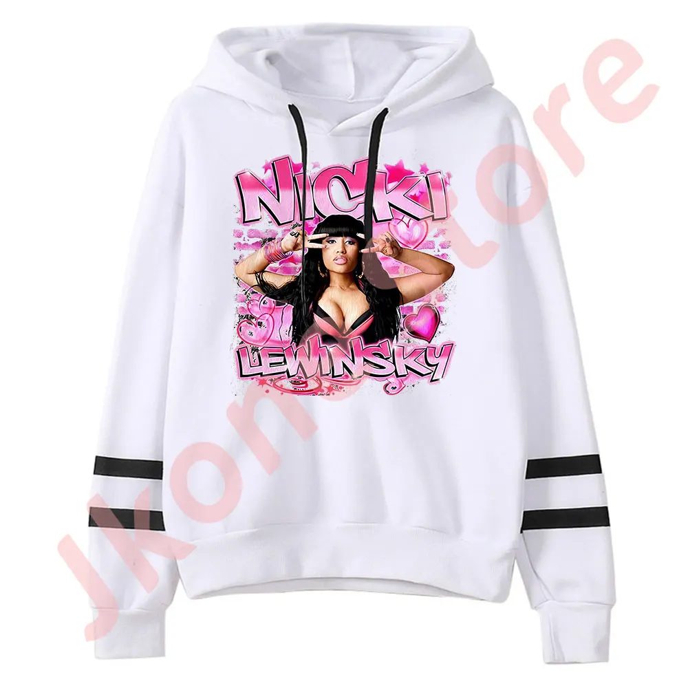 

Nicki Lewinsky PF2 Pullovers Nicki Minaj Pink Friday 2 Tour Merch Sweatshirts Women Men Fashion Casual Streetwear