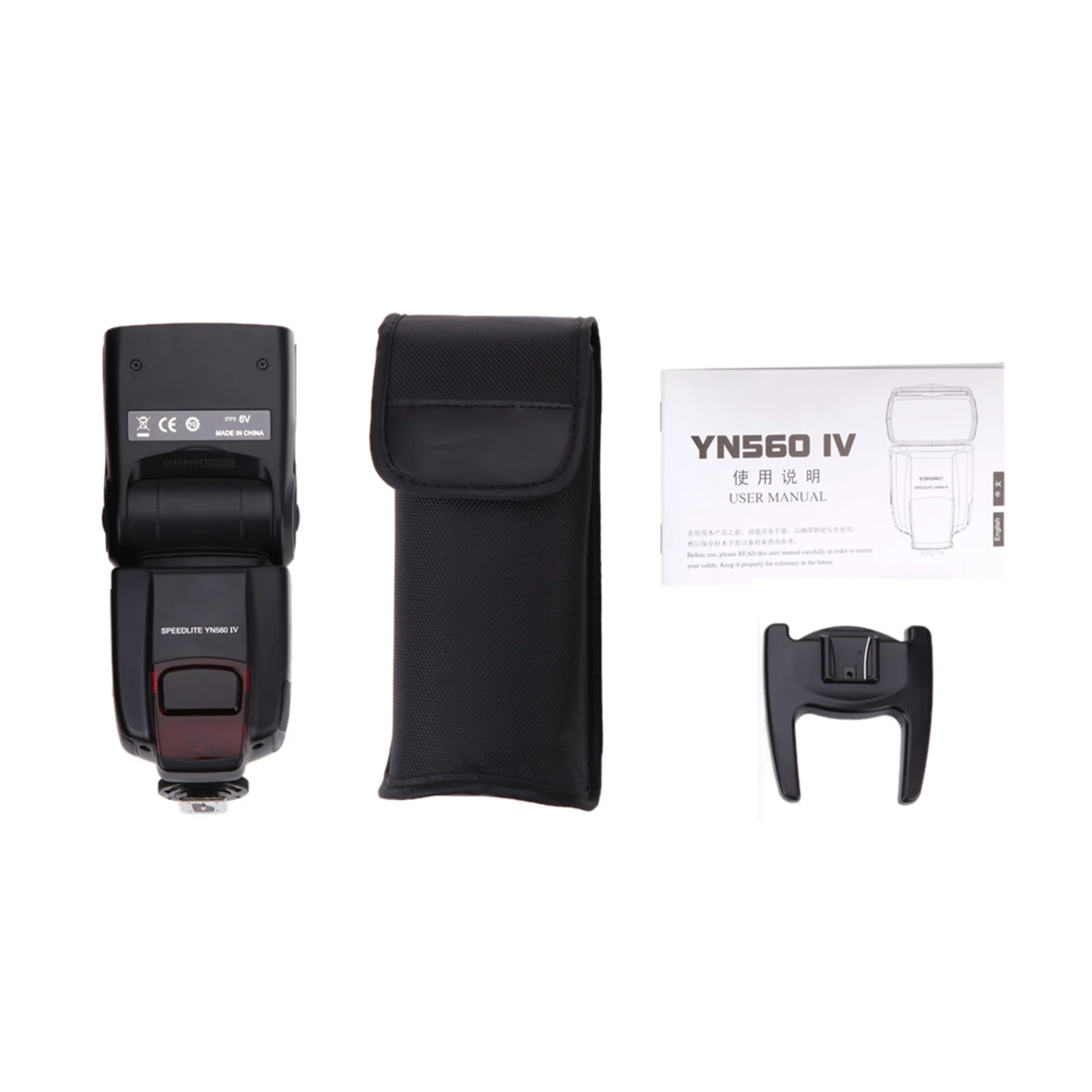 فلاش Speedlite اللاسلكي YN560 IV Universal 2.4G على الكاميرا Master Slave Speedlight GN58 بديل إعادة تدوير عالي السرعة للعلبة