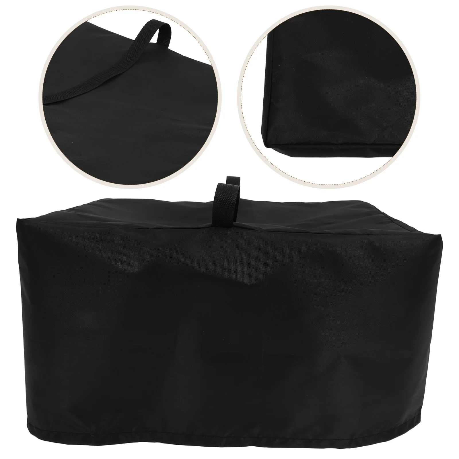 

Microwave Oven Cover Protector Black Dustproof Appliance Guard For Kitchen Use Compatible With Most Models Microwave Protective