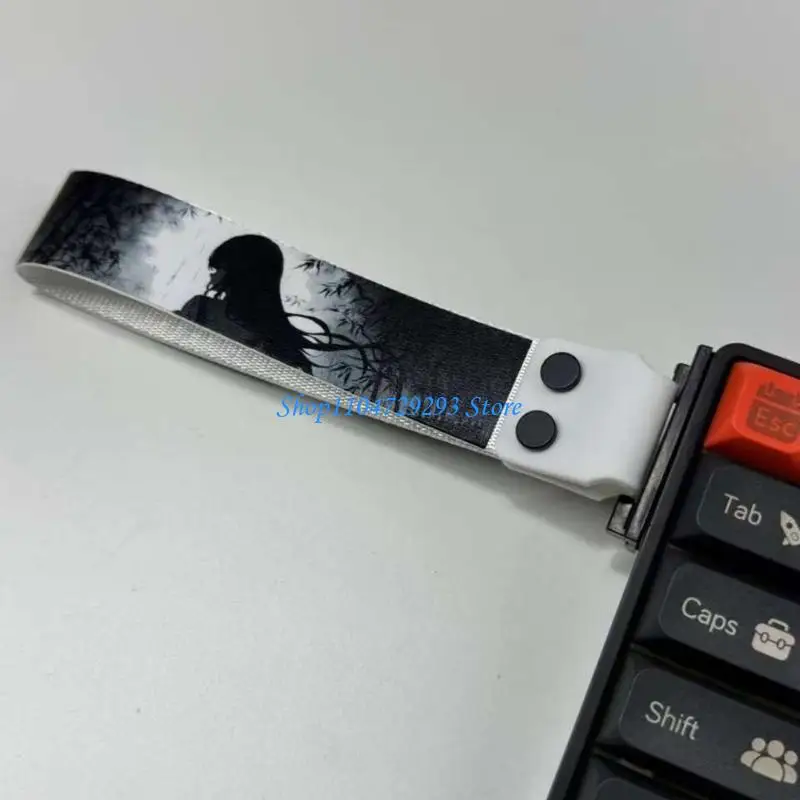 Keyboards Ribbon Latenpow 60 Keyboards Straps Take Control Nylons Straps for Gaming mechanical Keyboards 
