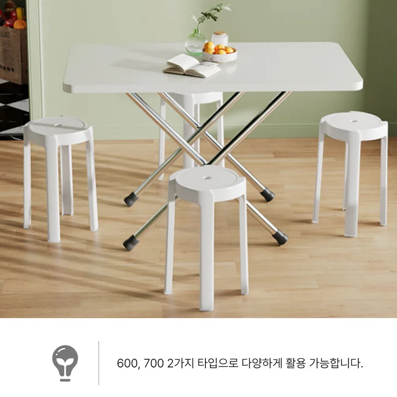 Folding Folding Table All-use Simple-Auxiliary standing bed desk One-room dining table