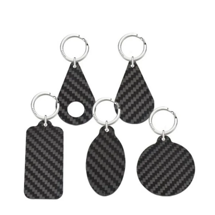 

Custom High Quality Personalized Fiber Material Car Keychain Gifts