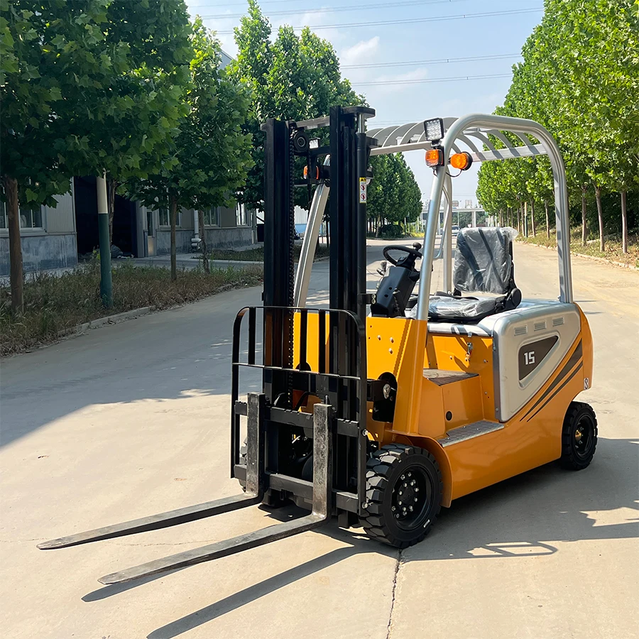 رافعة شوكية كهربائية 1.5 طن تعمل ببطارية ليثيوم معتمدة من CE للوجستيات المصانع في المستودعات #6