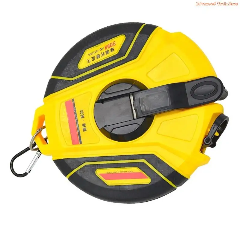 

Professional Fiberglass Tape Measure 100FT/30M, 164FT/50M for Various Work W91B
