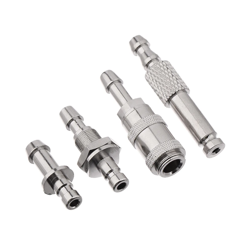Metal Air Hose Connector NIBP Adapter Blood Pressure Meter BP Cuff Joint Link Male Female Quick Connection Bayonet Airway Joints - Image 3