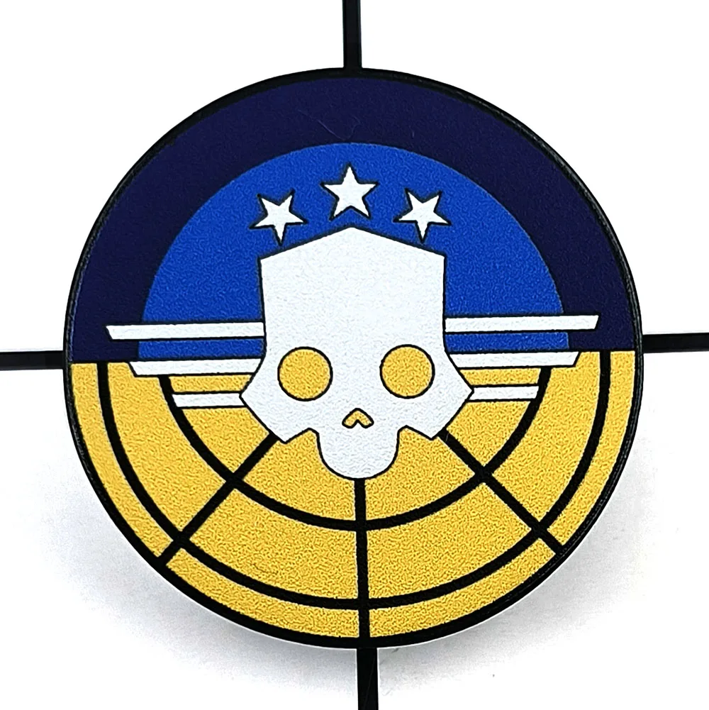 Galactic Federation Emblem Badge Classic Game Peripheral Brooch Interstellar Style Metal Pin Game Fans Collect Souvenirs Gift