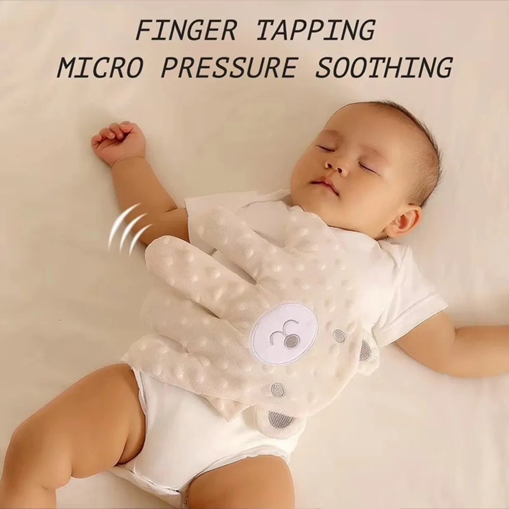 Cartoon Newborns Sleeping Baby Sleep Aid Soothing Pillow Comforting Hand Detachable with Remote for Comfortable