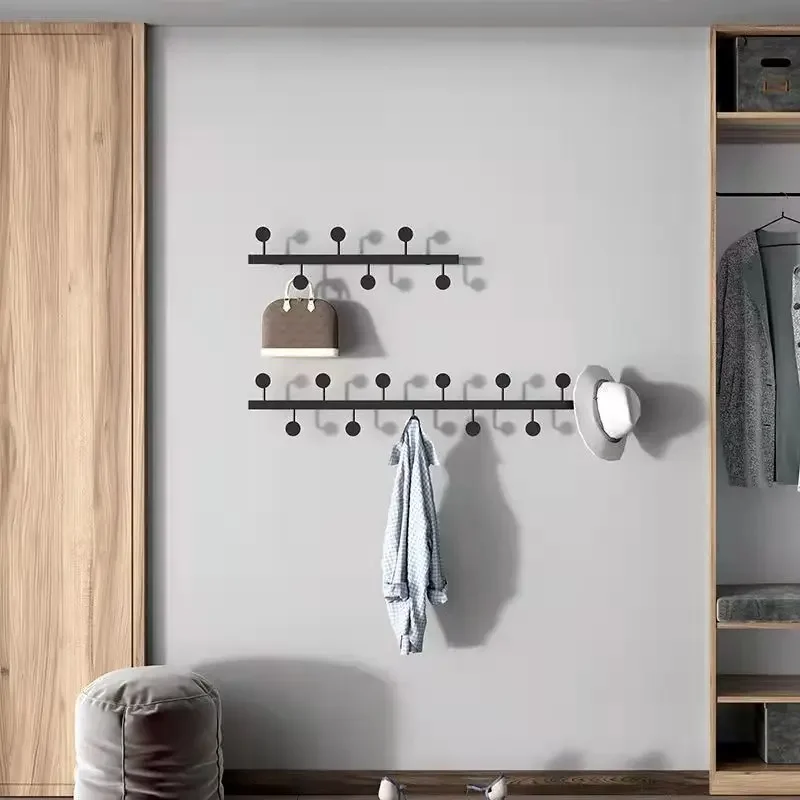 Perchero de pared para interiores, colgador de ropa para interiores, tienda de balcón, Hotel, entrada larga, chaqueta de diseñador, accesorios para el hogar