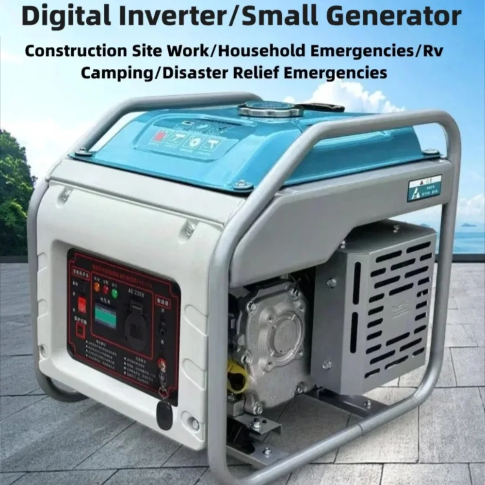 High Power Inverter Generator 220V Compact Portable for Home RV Outdoor Camping Construction Site Welding