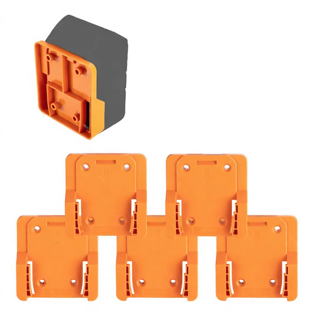 For For Ridgid 18V Battery Storage Bracket Wall Mount Holder Rack Organizer Dock Stand Power Tool Management Base