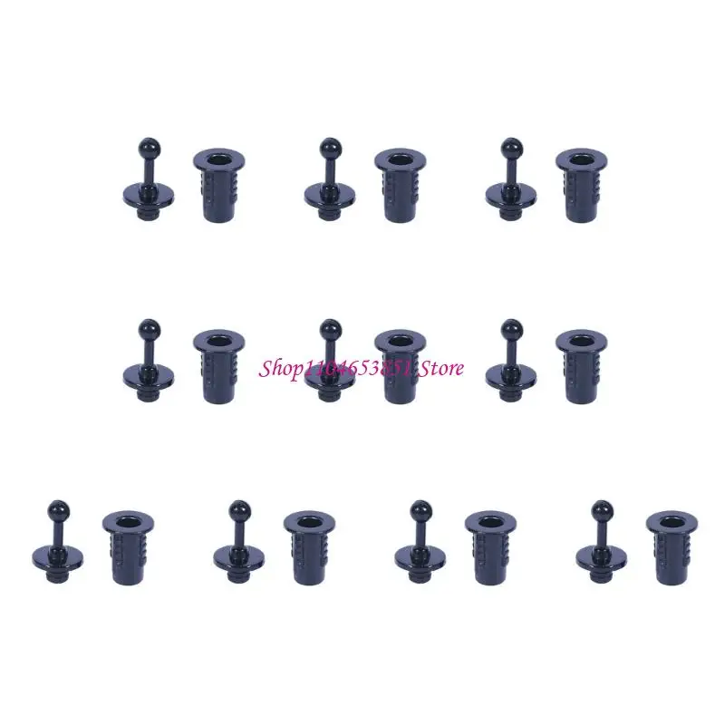 Pack of 10 Quality Speaker Grill Clip Plastic Grille Fasteners for Secure Music Mesh Panel Installation DIY Fixing