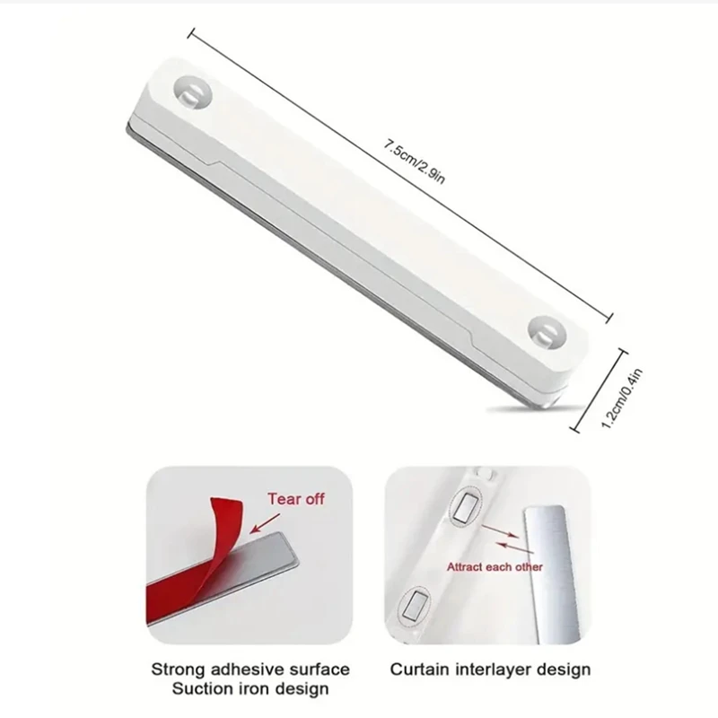20 шт., магнит без гвоздей, зажим для оконного экрана, защита от насекомых, оконные экраны, пряжка, бытовой экран, оконные детали B