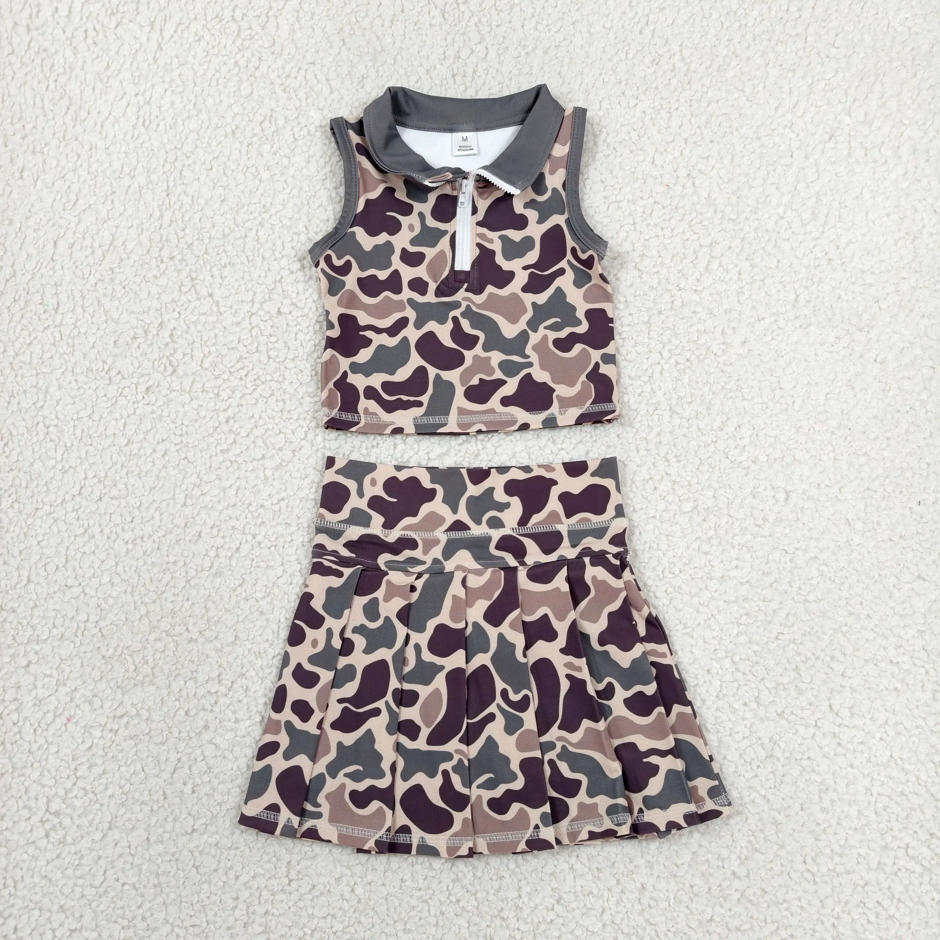 Baby Yoga Clothing - Set Estivo per Bambine con Maglietta