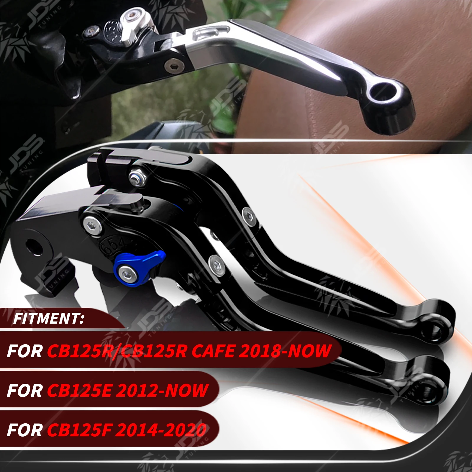 

Для Хонда Honda CB125F CB 125F 2014-этот год рычаг сцепления тормозной рычаг набор регулируемых ручек рычаги аксессуары для мотоциклов Запчасти