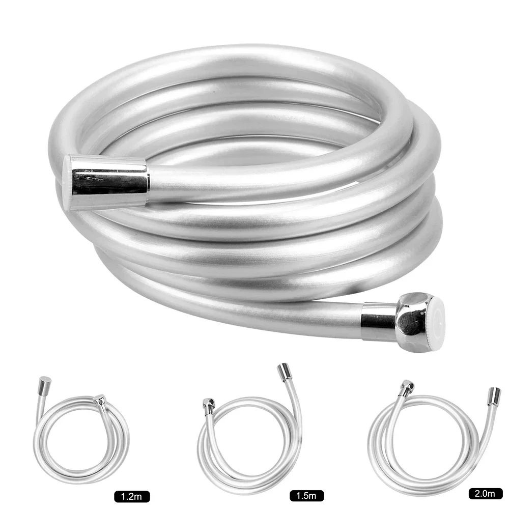 

PVC Handheld Shower Hose Universal Flexible Anti Winding Explosion-proof Tube Bathroom Faucet Hose Extension Pipe
