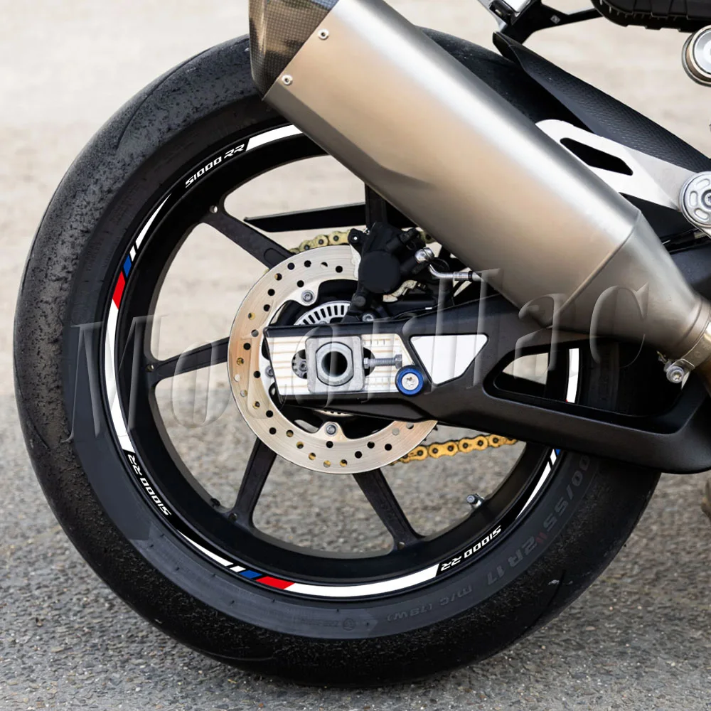 Motorrad-Radaufkleber 17 Zoll Motorrad-Felgenstreifen-Aufkleber Zubehör für S 1000RR S 1000 RR s1000rr 2025 2024 – Detail 2