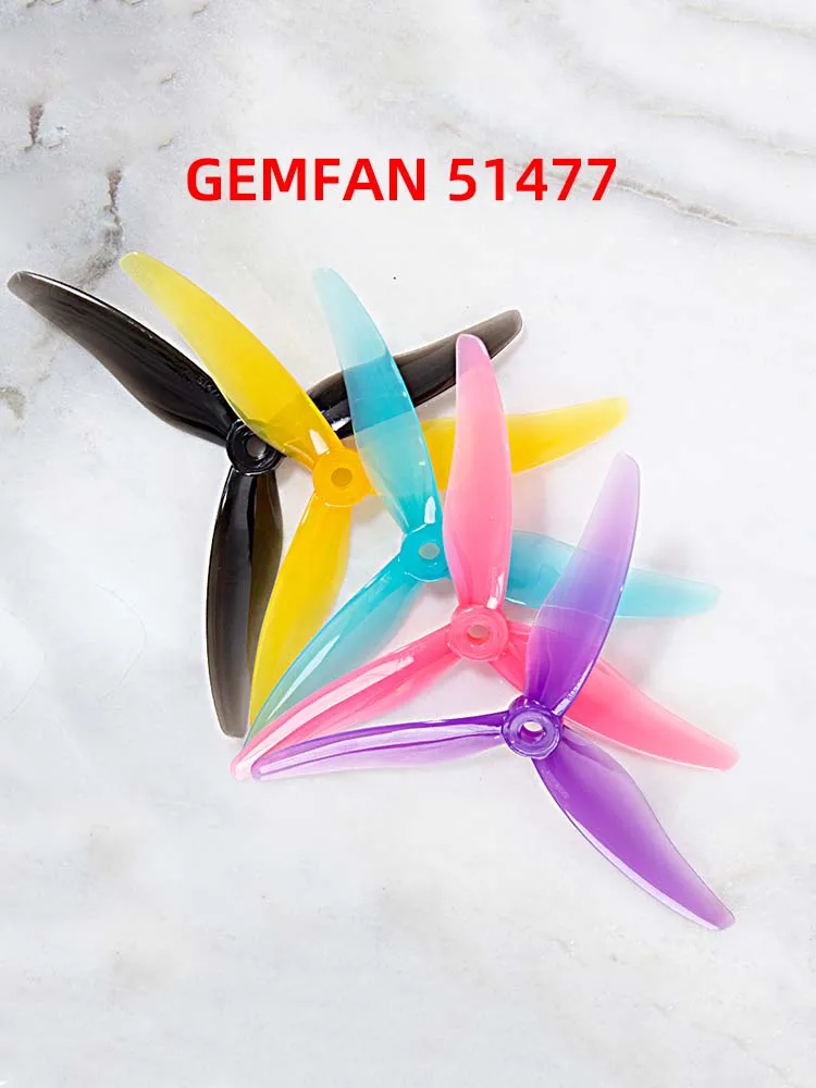GEMFAN 51477, un nouveau drone à hélice de 5 pouces, est un drone à hélice de 5 pouces