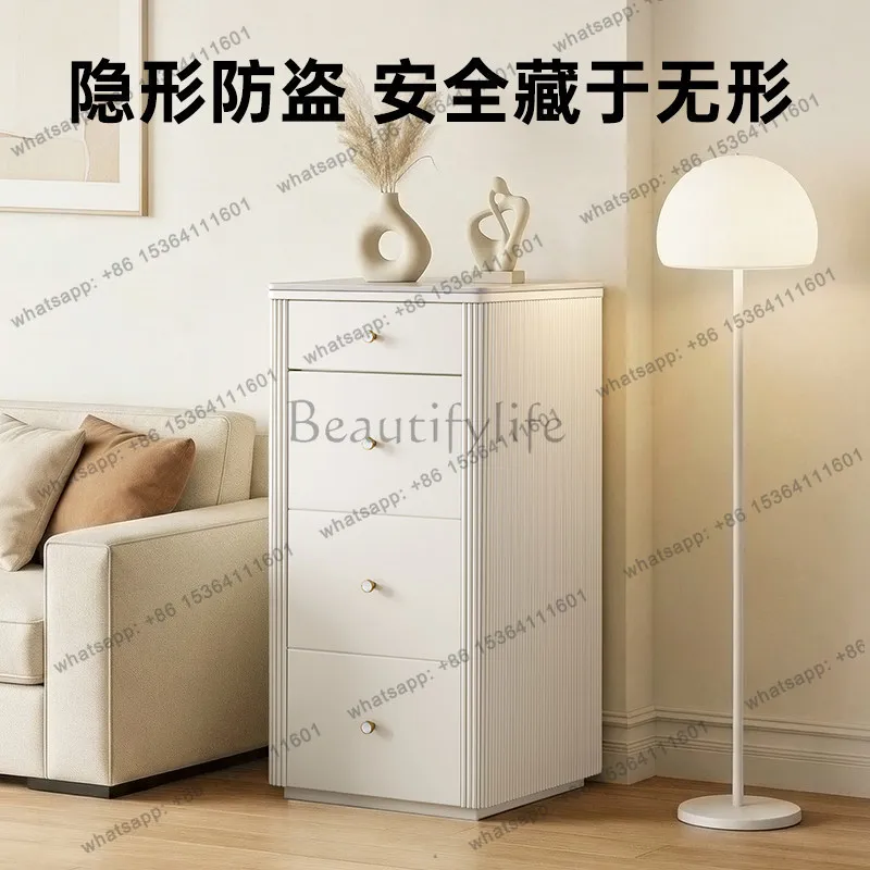 AA Safe Home Anti-theft Office Password Fingerprint Hidden Drawer Small Bedside Table Integrated Safe