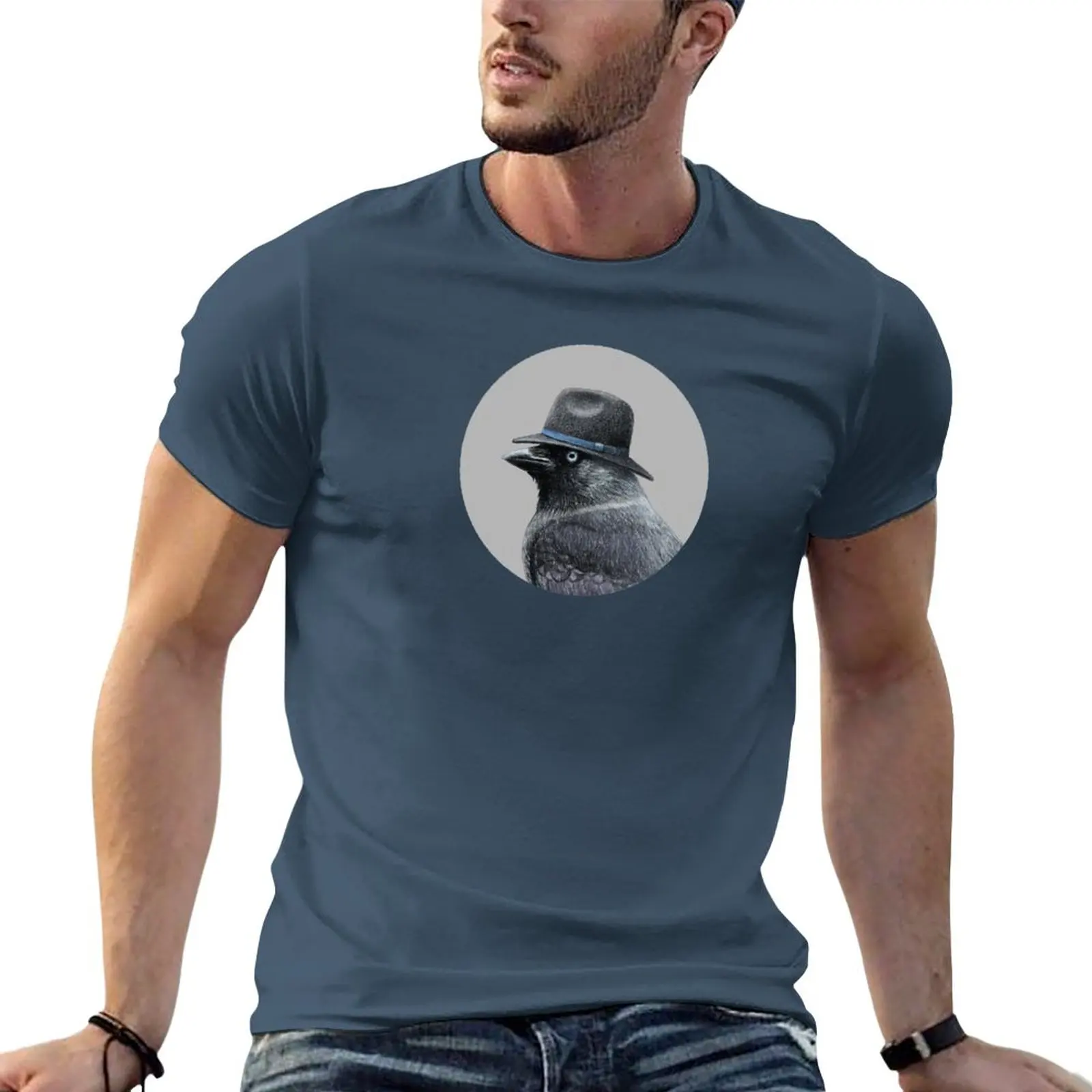 New Jackdaw T-Shirt kawaii clothes graphic t shirts big and tall t shirts for men