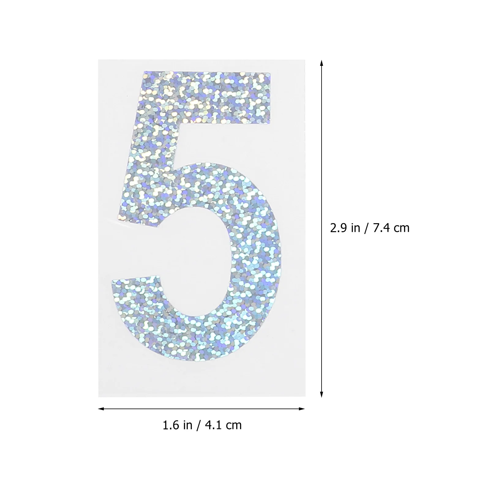 

5Sets Reflective Number Stickers Adhesive Mailbox Numbers Decal Fade Resistant Waterproof Outdoor Number Stickers