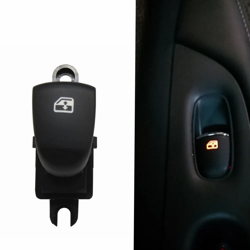 Für Nissan Tiida 2011-2016 25411-1KL5A-B Hochwertiger Fensterheberschalter für Beifahrerseite mit rotem Licht