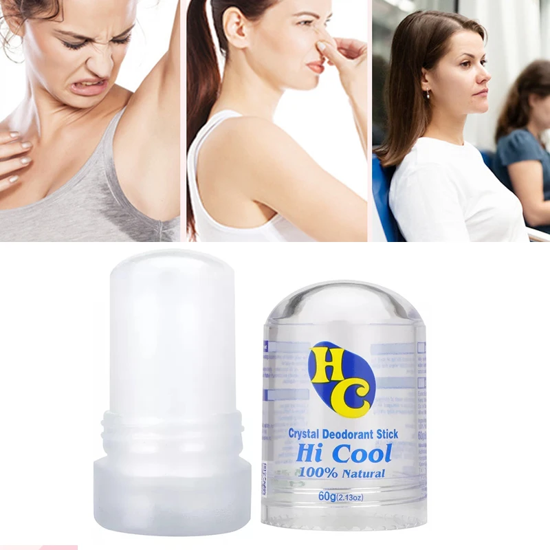 

60g Alum Antiperspirant Deodorant Body Crystal Underarm Antiperspirant Deodorant Stone Body Care Deodorant