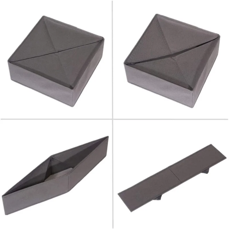 

24-элементные складные коробки, система заказа гардероба и ящика для носков и небольших аксессуаров