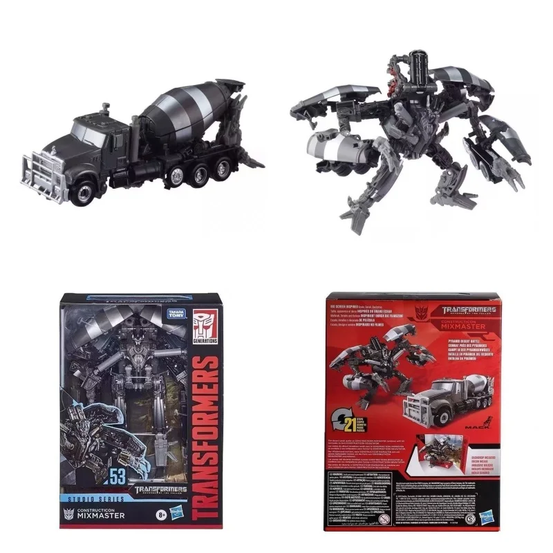 

Original Takara Tomy Hasbro Transformers Classic Movie MixMaster Voyager Series Stir Master SS53 Toys for Child Birthday Gift