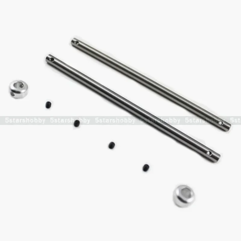 2Pcs 450DFC 450L Helicopter 111MM Main Rotor Shaft for Trex 450DFC