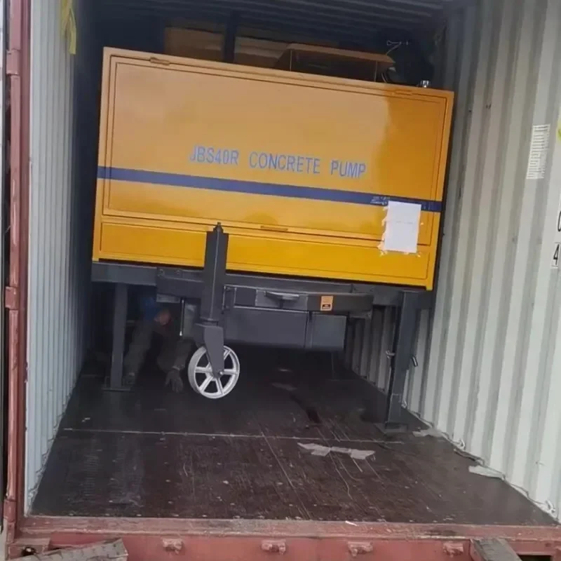 Mobile Diesel Concrete Mixer Pump Concrete Mixer Cement Morta Pumps Portable Concrete Mixers Pumping Machine for Building Use