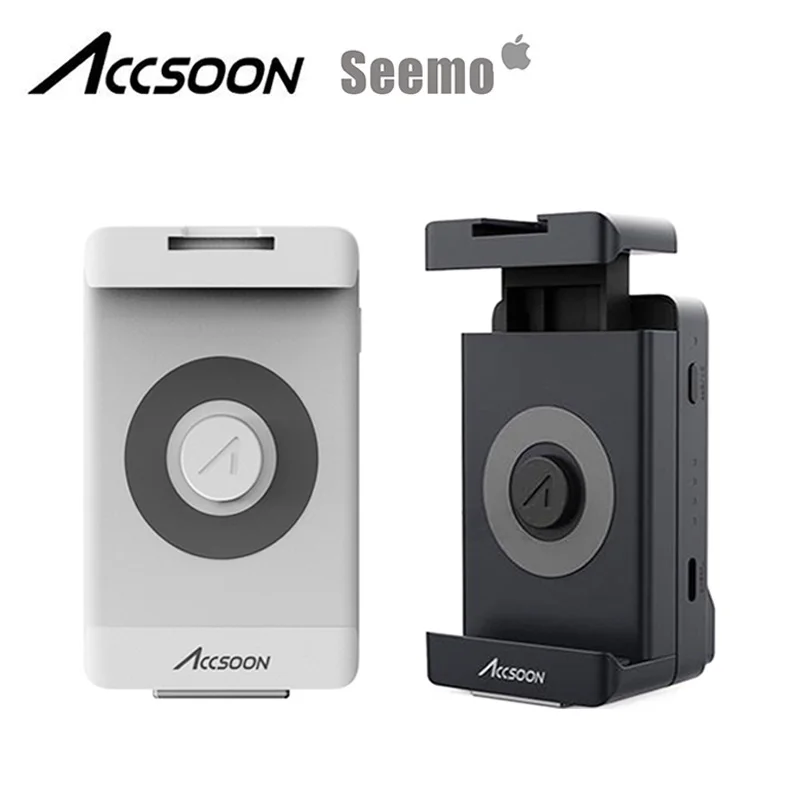 

Accsoon SeeMo iPhone and iPad HD Video Transmitter For Live Streaming Wireless 1080P 60FPS Real-Time Monitor Record Filmmaker