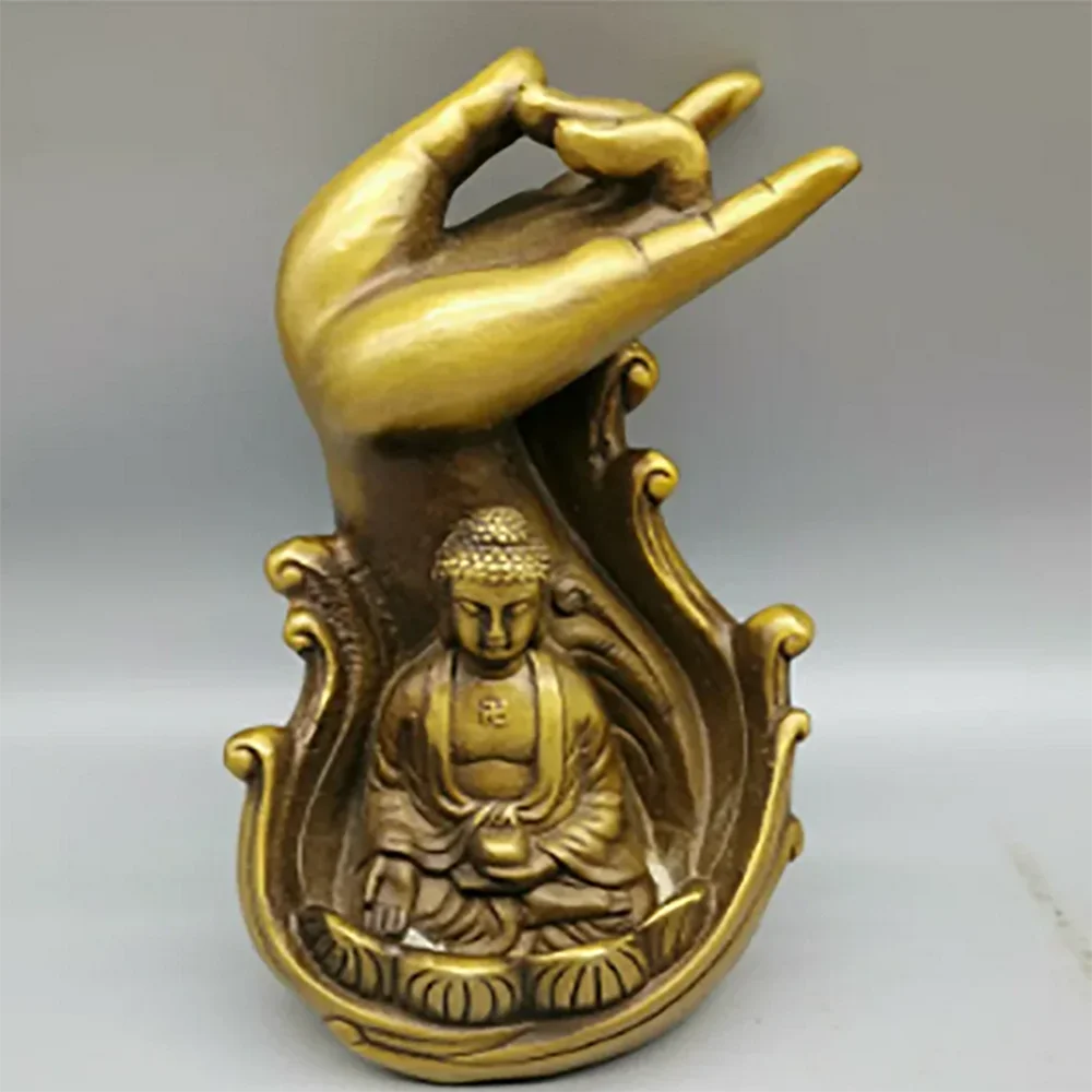 Brass Bergamot Backflow Incense Home Decoration