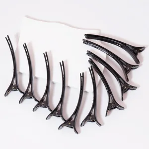 Klip, saç üzerinde kaymaz plastik, 10 adet, kadın tarzı için uygun, büyük ve seyrek 8 kısa saçlı en çok satan kanca-no. 2