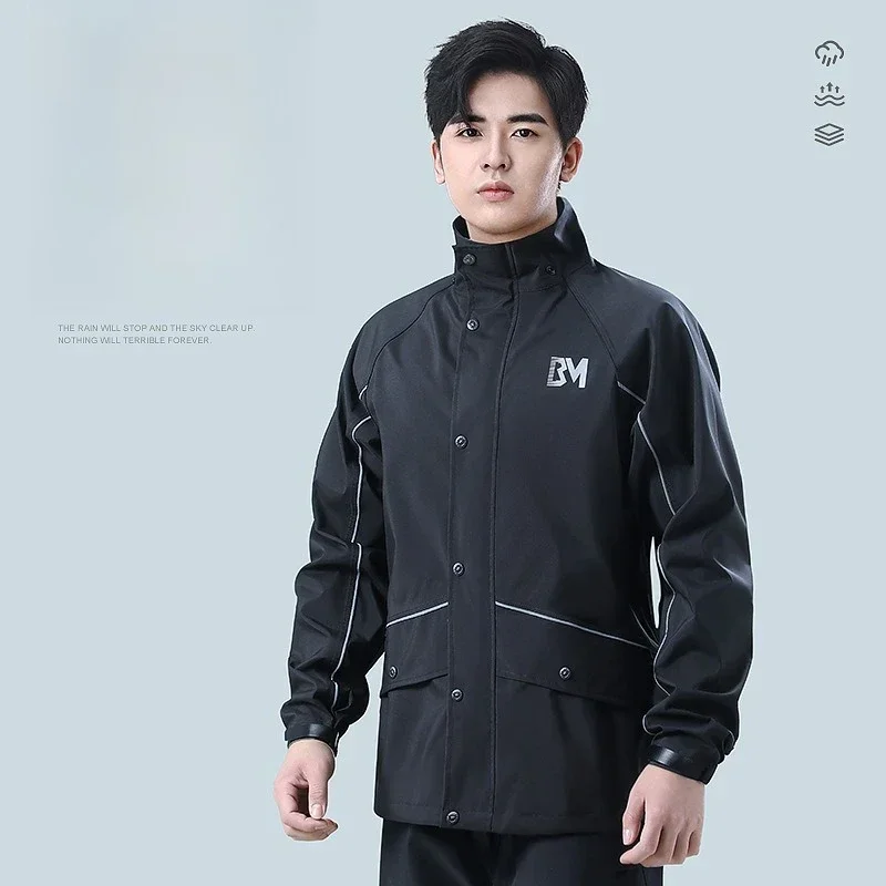 

Плащ и дождевик, костюм для мужского электрического велосипеда, светоотражающий плащ для езды на велосипеде на вынос