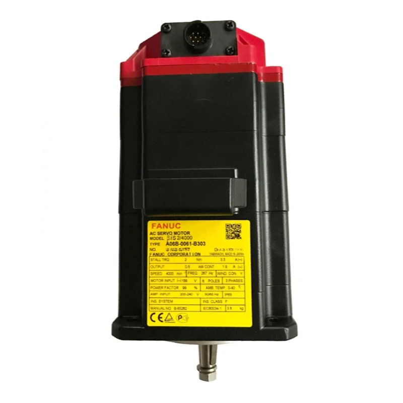 

Серводвигатель Fanuc A06B-0061-B303, проверен, исправен, с ускоренной доставкой