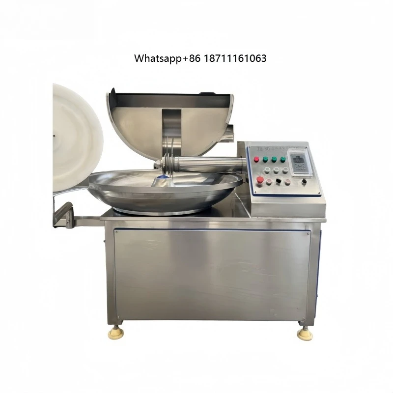 20L 40L 80L 125LHigh Speed Meat Bowl Cutter Machine Meat Chopper Tool