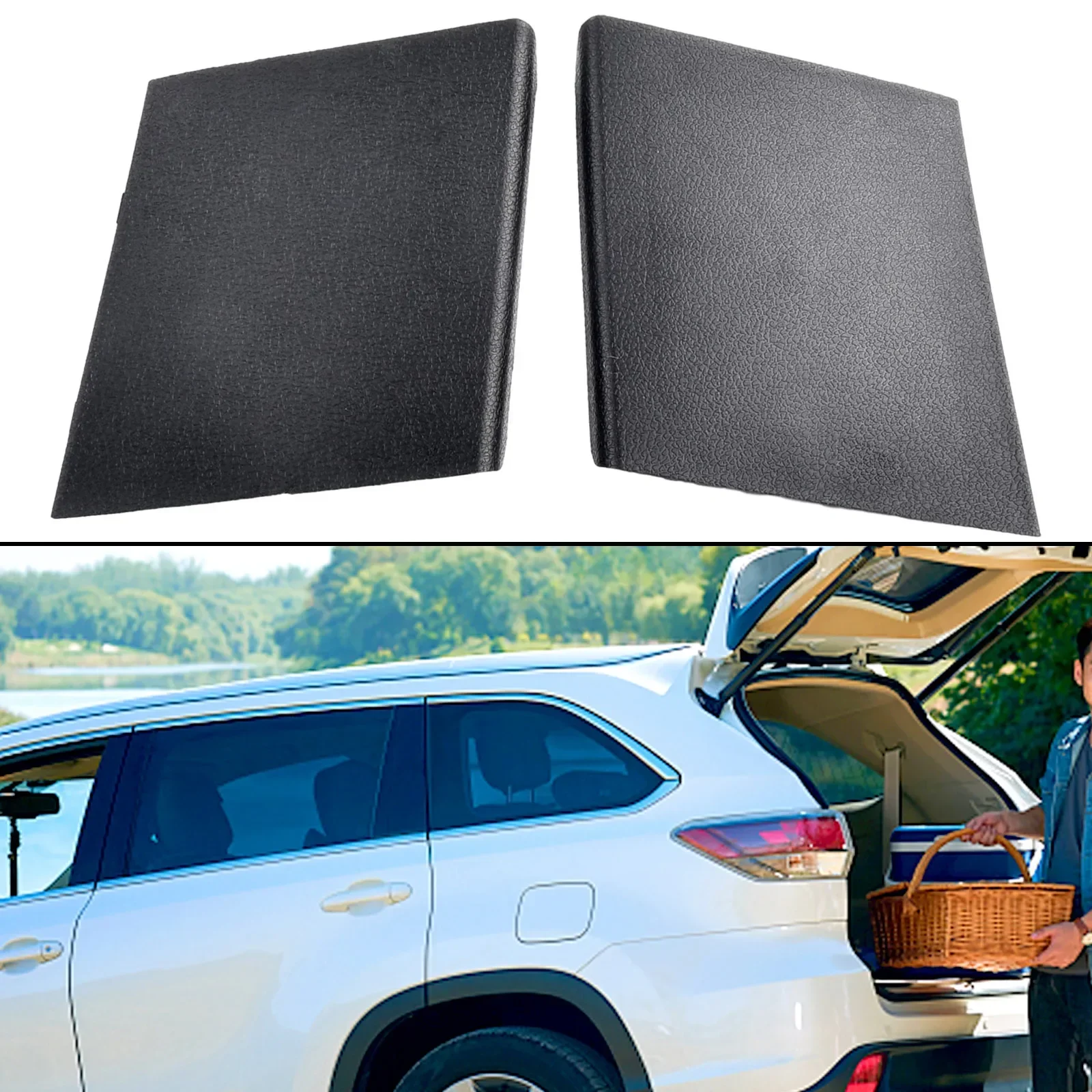 

1 Pair Rear Trunk Taillight Repair Cover Cap Replacement For Golf MK6 Good Replacement Easy Installation Perfect Fit And Compati