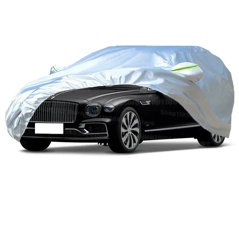 For Bentley Flying Spur Car Cover Outdoor Protection Covers Snow Sunshade Waterproof Dustproof Exterior UV Car Accessories