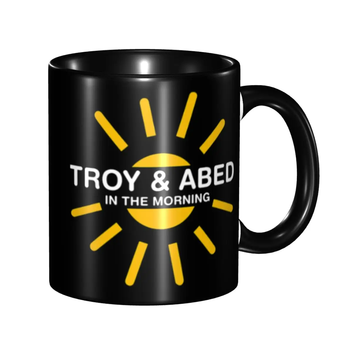 

Customized Troy And Abed In The Morning Coffee Mugs DIY Ceramic Milk Tea Cups