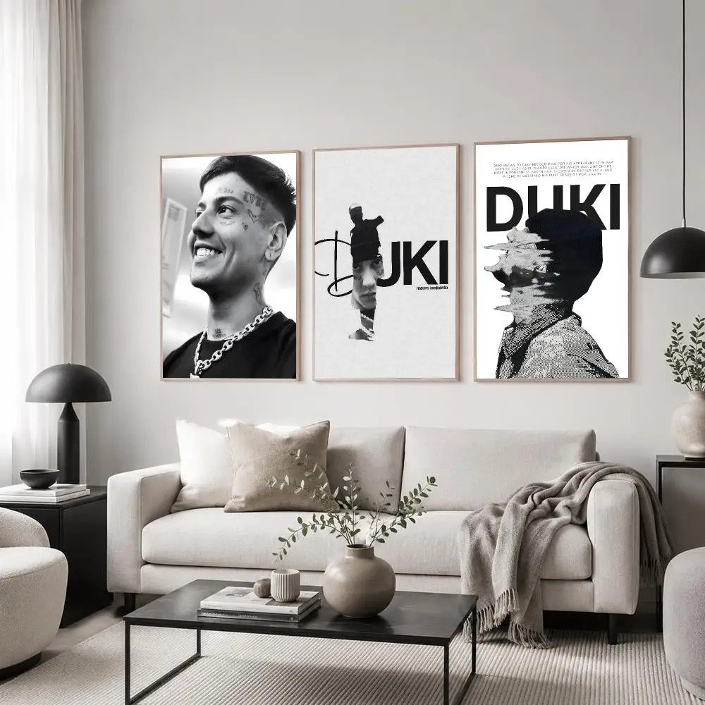 D-Duki Poster Classic Poster HD Art Sticky Wall Waterproof Home Living Room Bedroom Bar Aesthetic Decoration